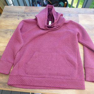 GreenTea quilted pull over M